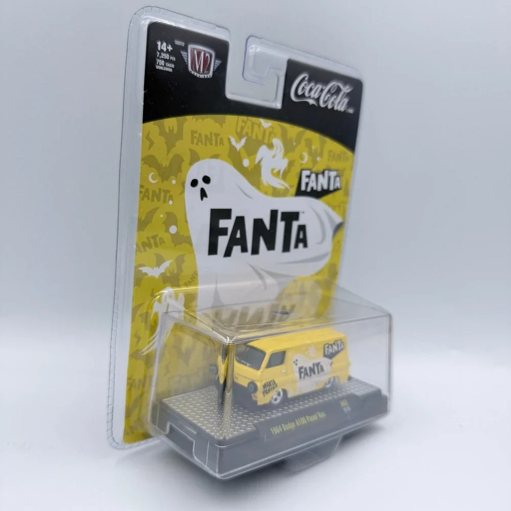 M2 Machines 1964‎ Dodge A100 Panel Van Fanta Halloween Ghost Coca Cola 1:64